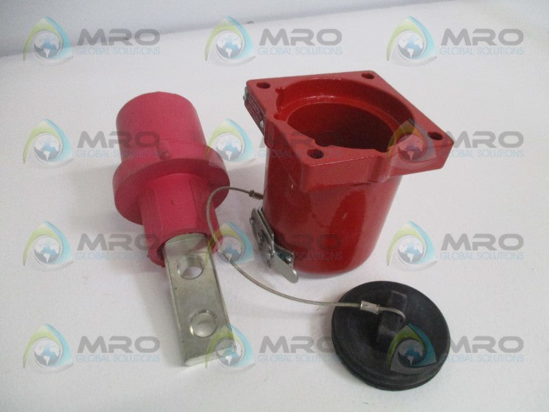COOPER E1049-1835X-R RED FEMALE RECEPTACLE ASSEMBLY NSNP