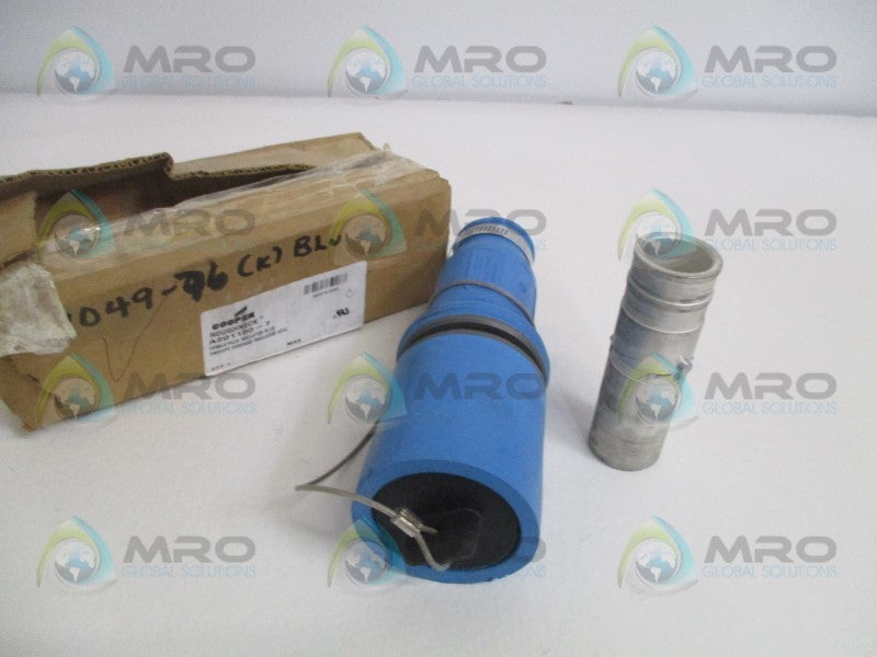 COOPER A201100-7 BLUE FEMALE PLUG INSULATOR  NSMP