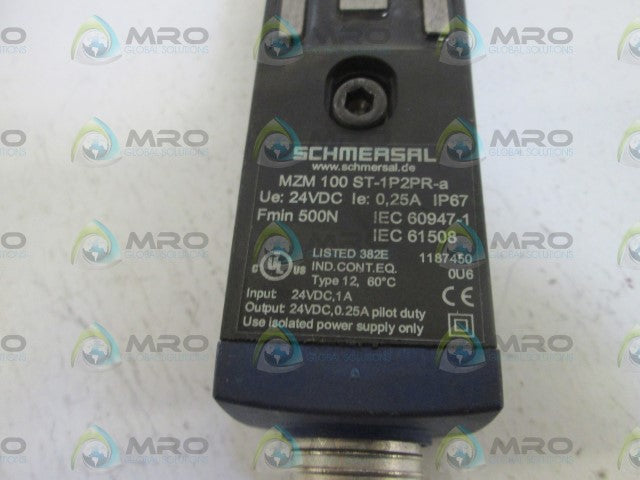 SCHMERSAL ELECTROMAGNETIC INTERLOCK MZM 100 ST-1P2PR-a *NEW NO BOX*