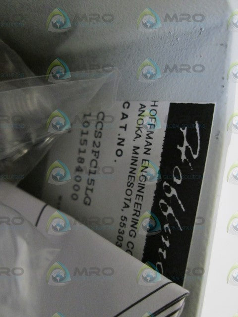 HOFFMAN FLANGE COUPLING 15 DEGREE CCS2FC15LG *NEW IN BOX*
