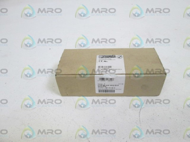 PHOENIX CONTACT BUS COUPLER ETHERNET FLM BK EIP M12 DI 8 M12-2TX *NEW IN BOX*