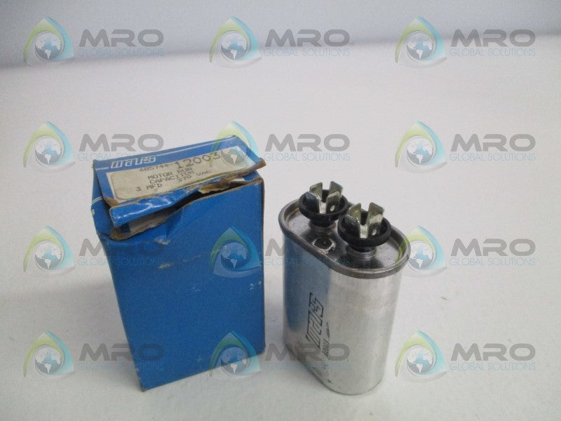 MARS 685744-12003 MOTOR RUN CAPACITOR 370VAC  NSMP