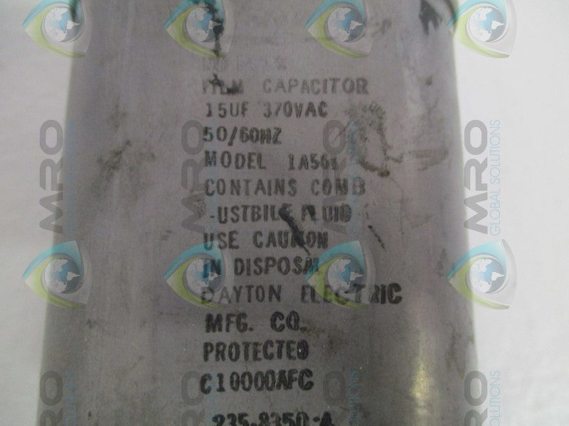 DAYTON 1A561 CAPACITOR 370VAC  UNMP