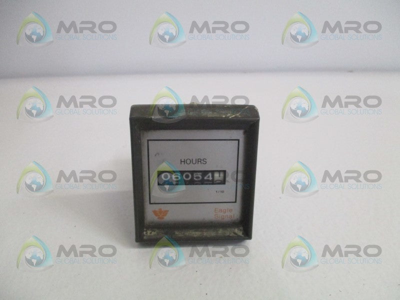 EAGLE SIGNAL HK410A6 HOURS 6-DIGIT TIMER TOTALIZER  UNMP