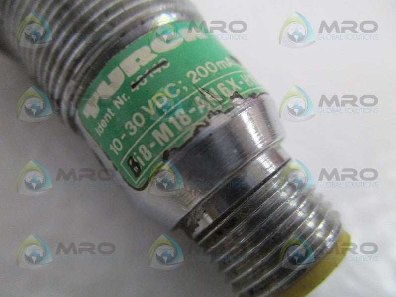 TURCK Bi8-M18-AN6X-H1141 INDUCTIVE PROXIMITY SENSOR  UNMP