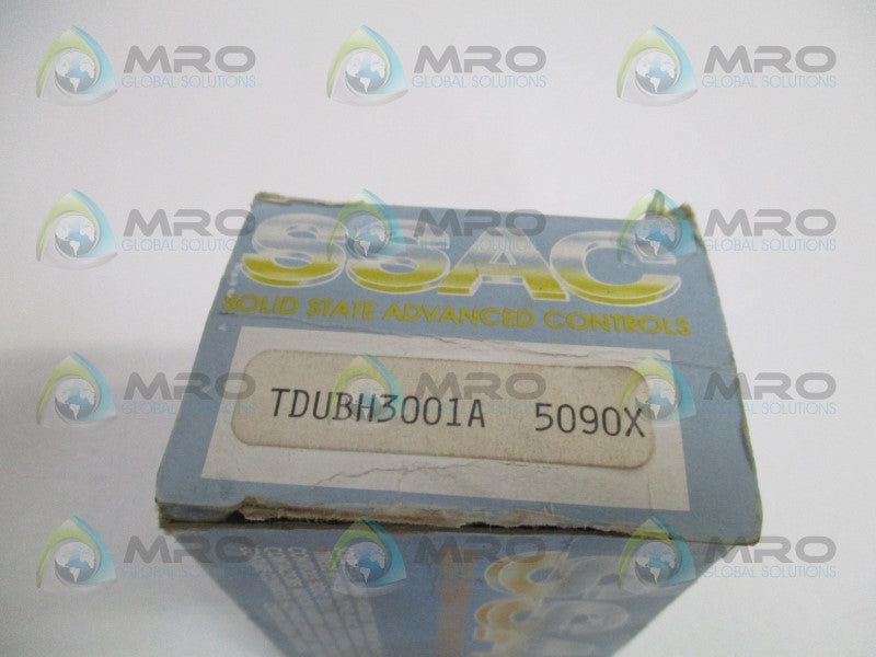 SSAC TDUBH3001A SOLID STATE TIMER 10-10230 SEC.   NSMP