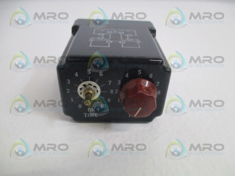 SYRACUSE ELECTRONICS RCCB0037505 TIME DELAY RELAY 15SEC./5HRS.  NSNP