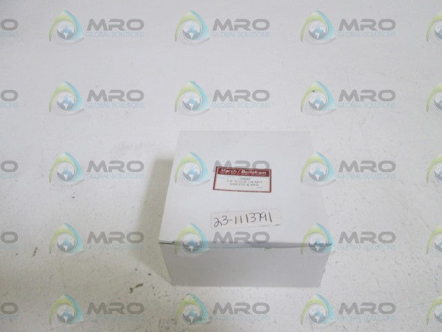 MARSH/BELLOFRAM GAUGE 3.5" 0-60PSI 1/4" NPT J8846 *NEW IN BOX*