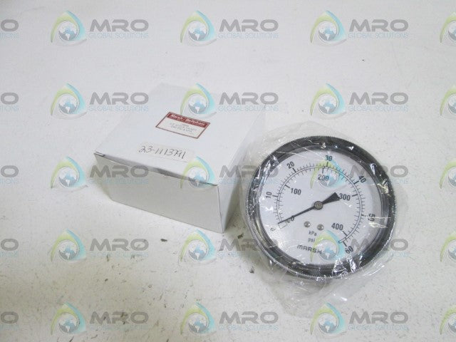 MARSH/BELLOFRAM GAUGE 3.5" 0-60PSI 1/4" NPT J8846 *NEW IN BOX*