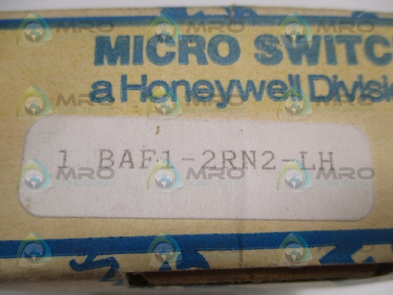 MICRO SWITCH BAF1-2RN2-LH LIMIT SWITCH (AS PICTURED)  NSMP