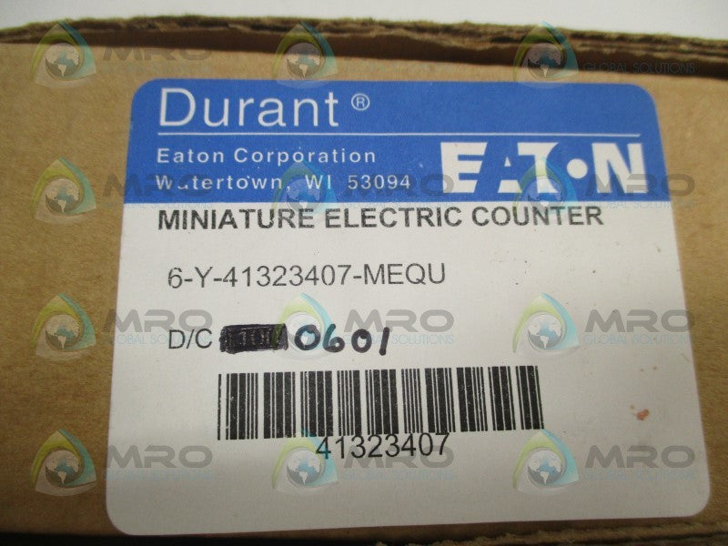 DURANT 6-Y-41323407-MEQU MINIATURE ELECTRIC COUNTER  NSMP
