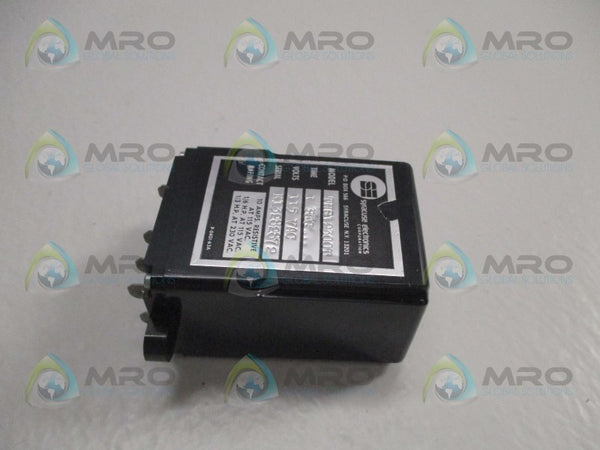 SYRACUSE ELECTRONICS THR12300T TIME DELAY RELAY 1SEC.  NSNP