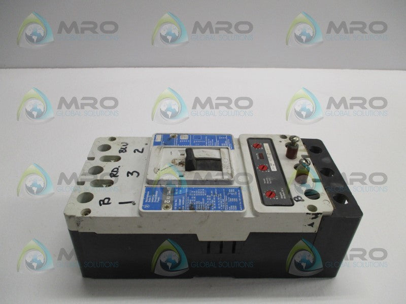 WESTINGHOUSE KD3250T CIRCUIT BREAKER 250A (AS PICTURED)  UNMP