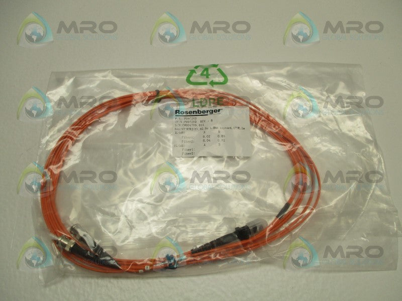 ROSENBERGER P0972VD FIBER OPTIC CABLE  NSMP