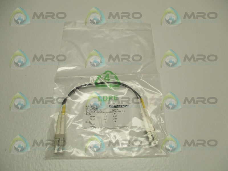 ROSENBERGER P0973BU FIBER OPTIC JUMPER CABLE  NSMP
