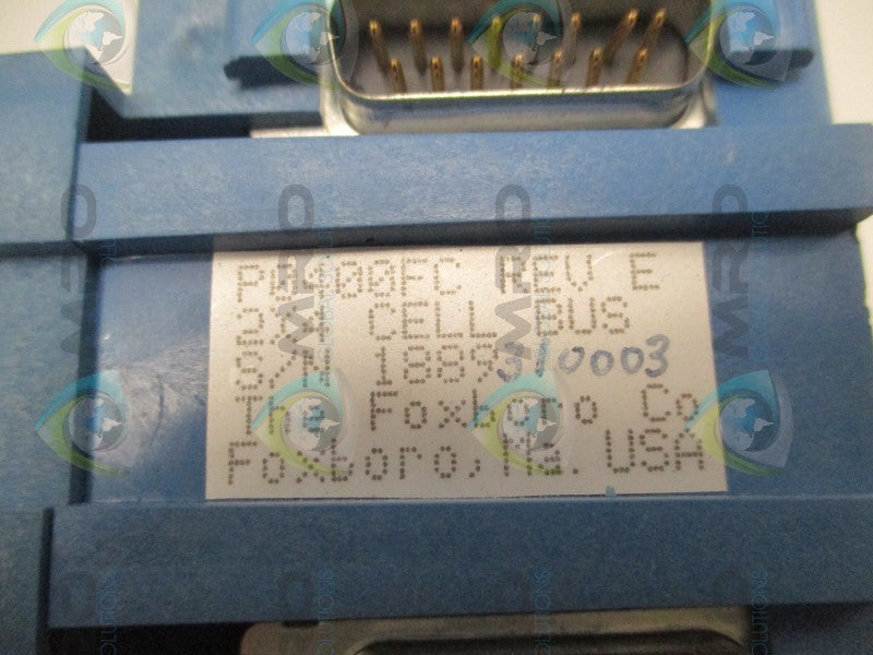 FOXBORO P0400FC 8-SLOT CELL BUS  NSNP