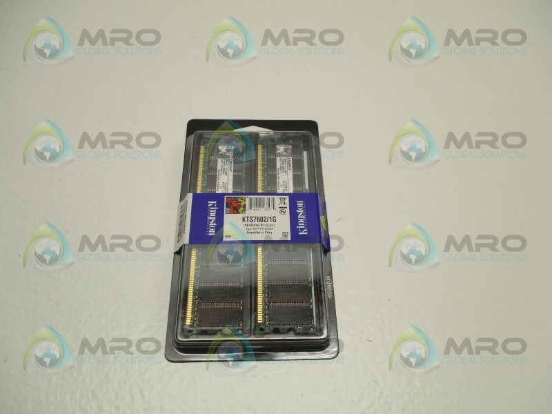 KINGSTON KTS7602/1G X7603A 1GB MEMORY KIT (PKG.OF 2)  NSNP IN ORIGNAL PACKAGE