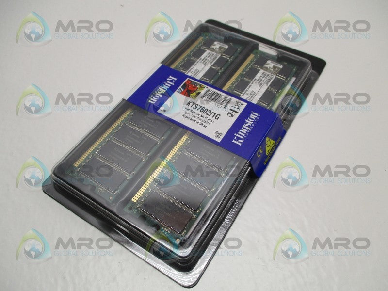 KINGSTON KTS7602/1G X7603A 1GB MEMORY KIT (PKG.OF 2)  NSNP IN ORIGNAL PACKAGE