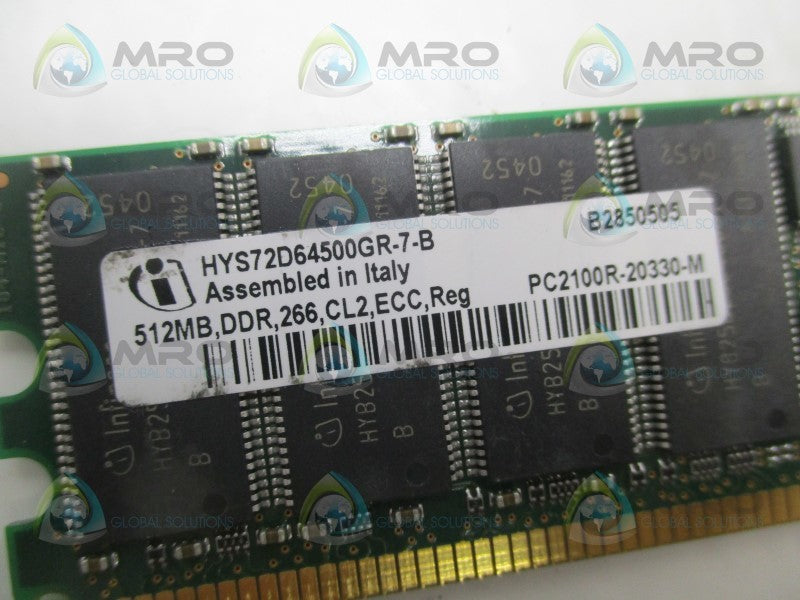 INFINEON HYS72D64500GR-7-B MEMORY RAM  UNMP