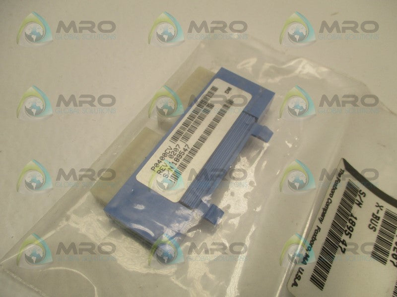 FOXBORO P0400CV 2-SLOT MODULE FT CONNECTOR  NSMP