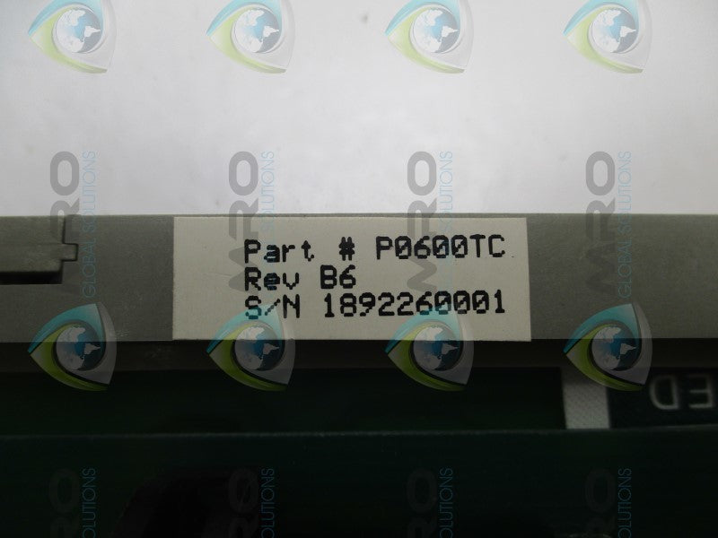 FOXBORO P0600TC NUMBER KEYBOARD ASSEMBLY  NSNP