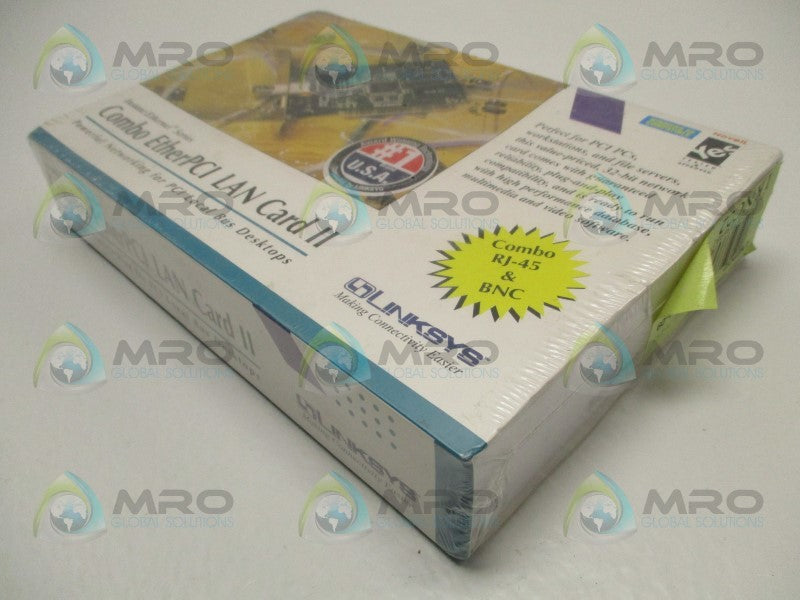LINKYS LNEPCI2 COMBO ETHERPCI LAN CARD II * FACTORY SEALED *