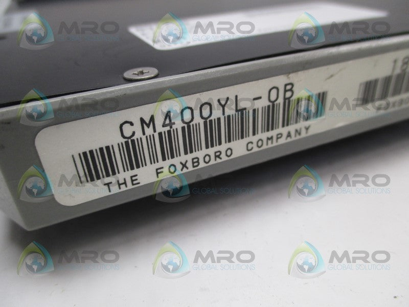 FOXBORO CM400YL-0B EXPANDER MODULE (REMANUFACTURED)