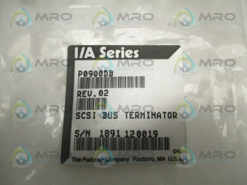 FOXBORO P0900DB SCSI BUS TERMINATOR  NSMP