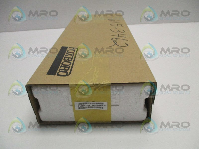 FOXBORO P0400YD FBM3 TRD INPUT MODULE  NSFS