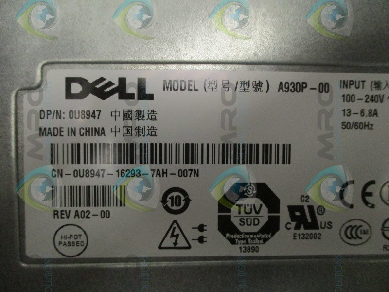 DELL A930P-00 POWER SUPPLY  NSNP