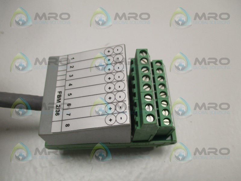 FOXBORO P0500RG TERMINAL ASSEMBLY  UNMP