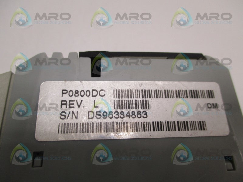 FOXBORO P0800DC TERMINAL ASSEMBLY  UNMP