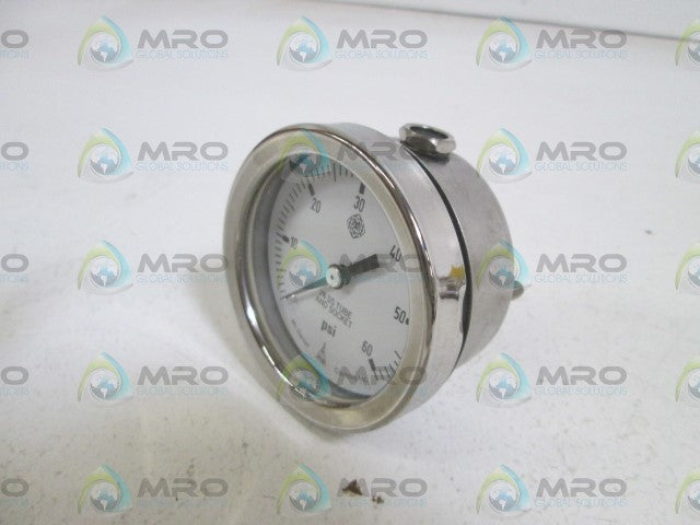 MC DANIEL CONTROLS, INC. GAUGE 0-60 PSI *NEW NO BOX*