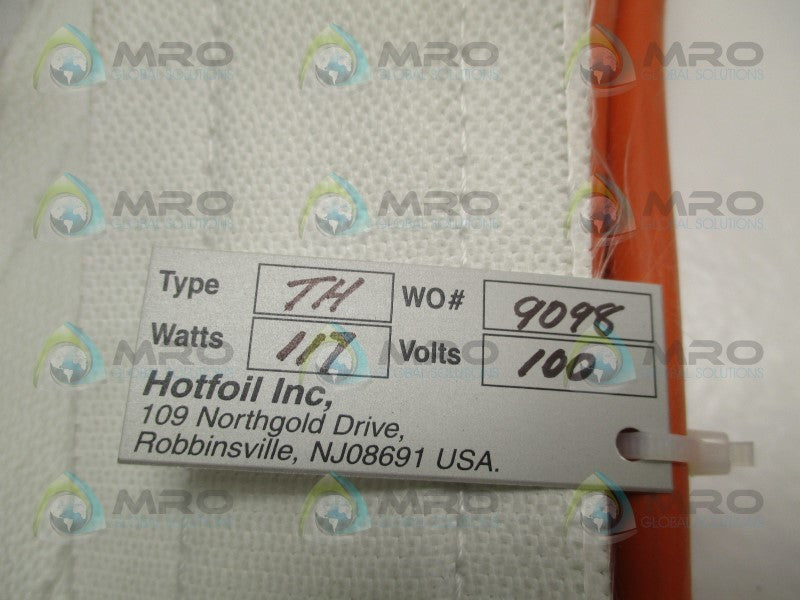 HOTFOIL TH HEATING TAPE 117W 100V  NSNP