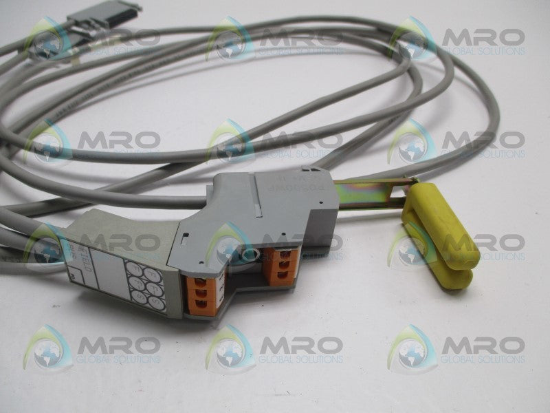 FOXBORO P0800DA FIELDBUS TERMINAL BLOCK CABLE (AS PICTURED)  NSNP