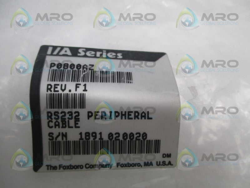 FOXBORO P0800AZ PERIPHERAL CABLE  NSNP