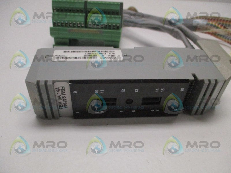 FOXBORO P0500RQ TERMINAL ASSEMBLY  UNMP