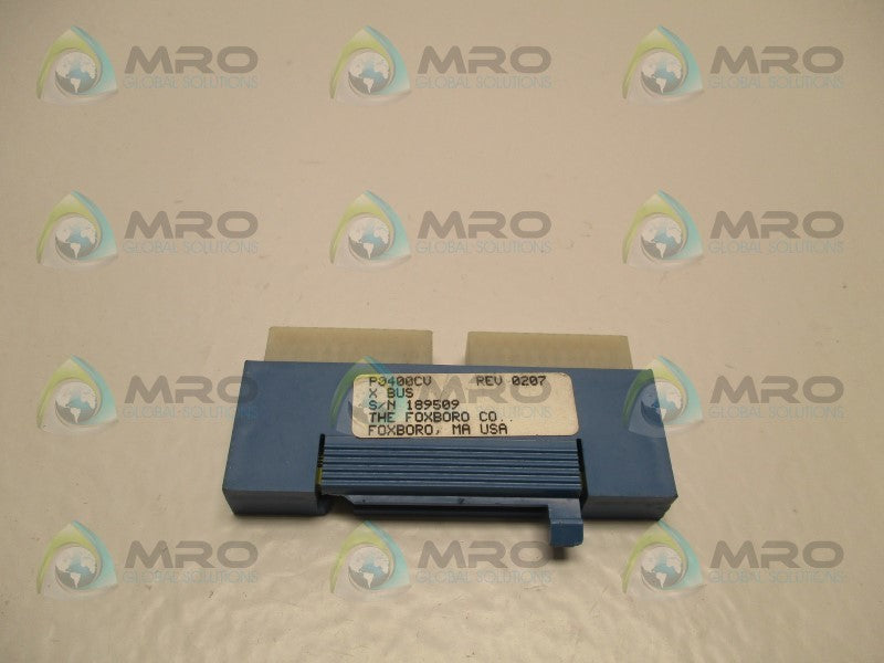 FOXBORO P0400CV CONNECTOR MODULE (AS PICTURED)  UNMP