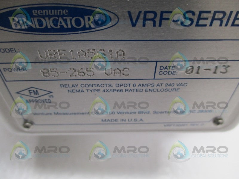 BINDICATOR VRF1A5G1A POINT LEBEL PROBE  NSNP