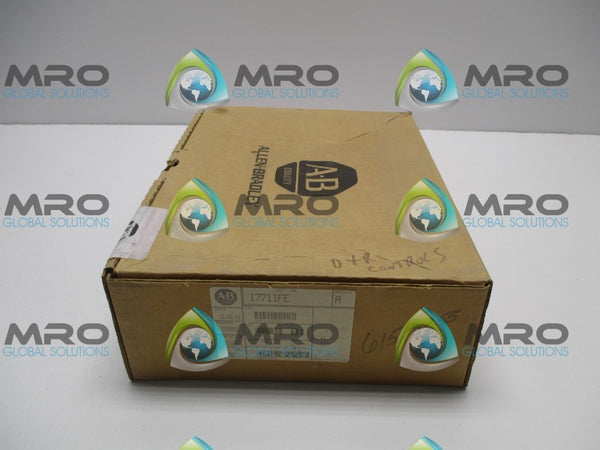 ALLEN BRADLEY 1771-IFE SER. A DATE: 1991  NSFS