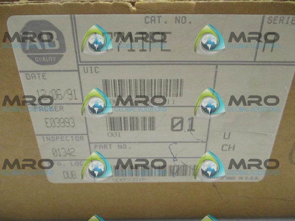 ALLEN BRADLEY 1771-IFE SER. A DATE: 1991  NSFS
