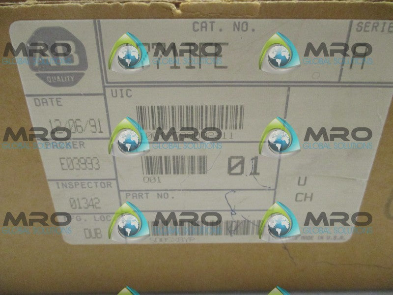 ALLEN BRADLEY 1771-IFE SER. A DATE: 1991  NSFS