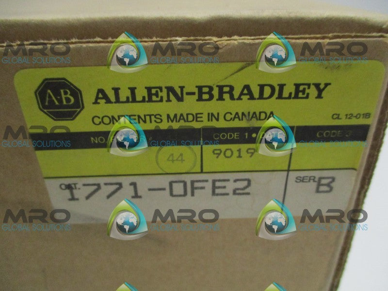 ALLEN BRADLEY 1771-OFE2 SER. B F/W A  NSMP