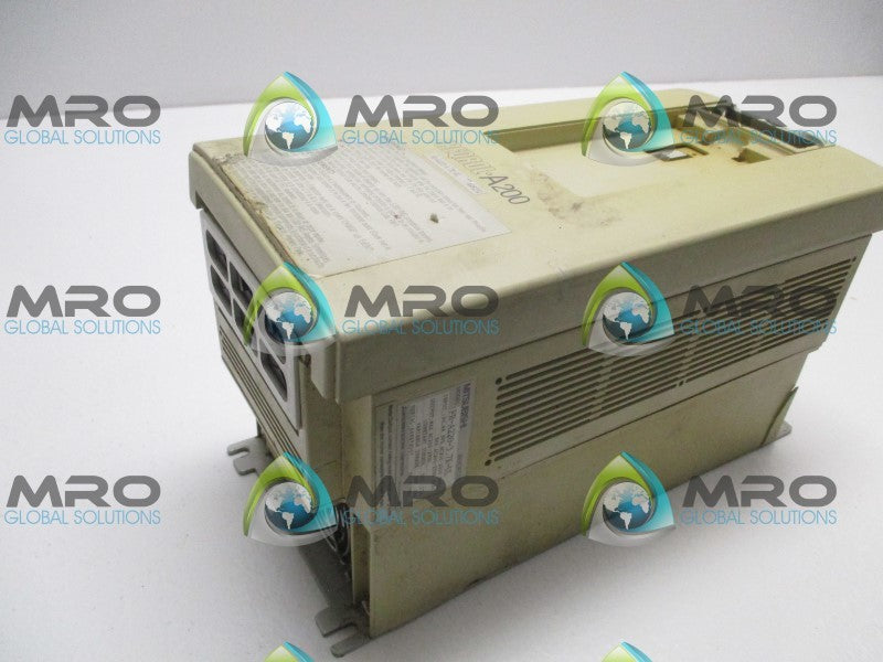 MITSUBISHI FR-A220-3.7K-UL INVERTER 5HP (AS PICTURED)  UNMP