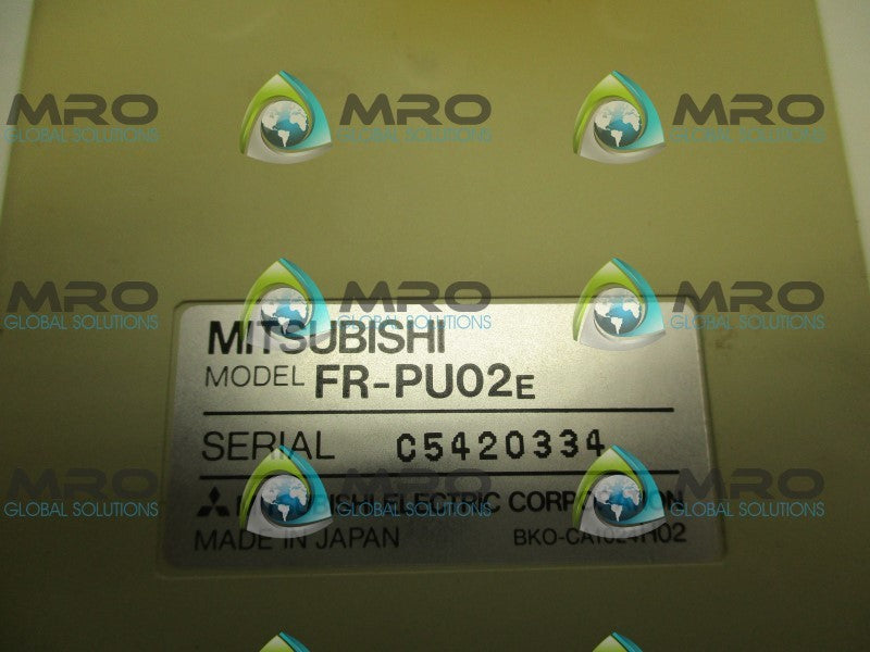 MITSUBISHI FR-PU02E  UNMP