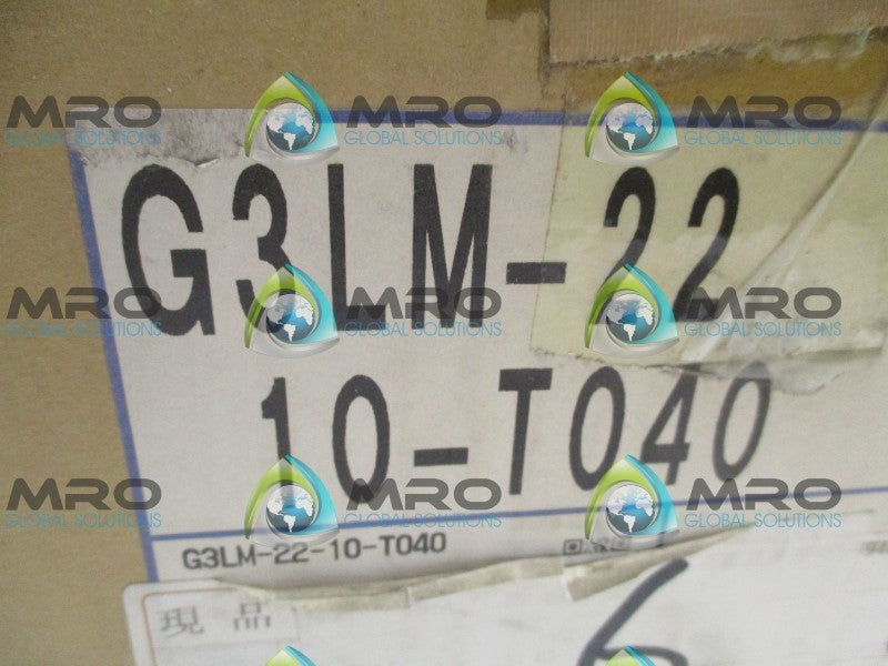 GTR G3LM-22-10-T040 3-PHASE INDUCTION MOTOR 200/220V RATIO: 10: 1  NSMP