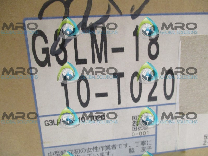 GTR G3LM-18-10-T020 3-PHASE INDUCTION MOTOR 200/220V RATIO: 10:1  NSMP