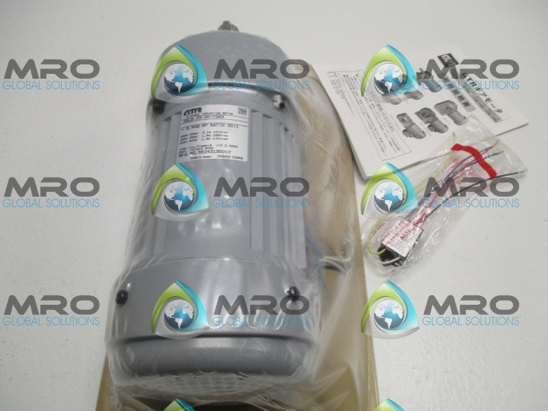 GTR G3LB-22-20-T040 3-PHASE INDUCTION MOTOR 200/220V RATIO: 20:1  NSMP