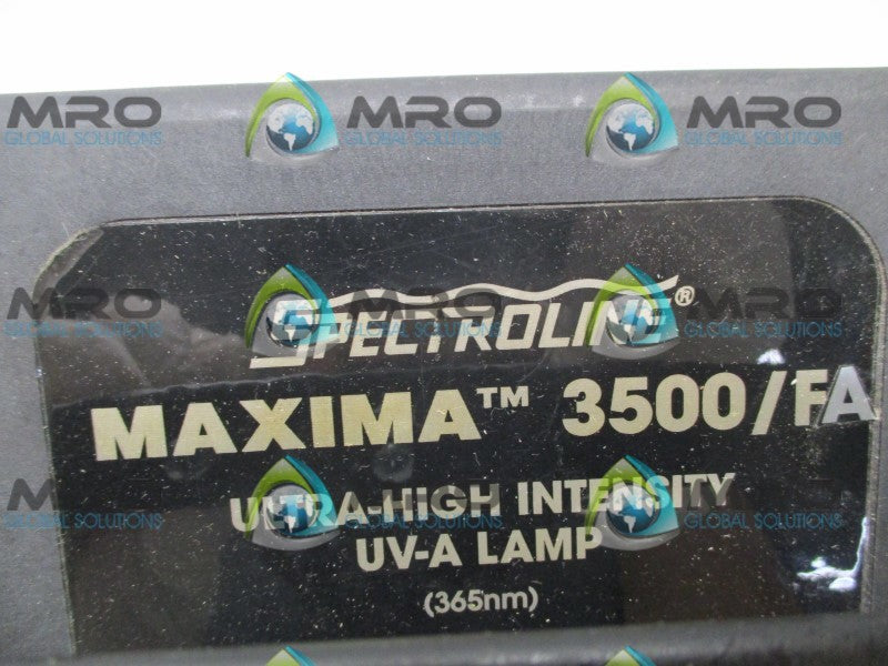 SPECTROLINE MAXIMA 3500/FA ULTRA-HIGH INTESITY UV-A LAMP  NSNP