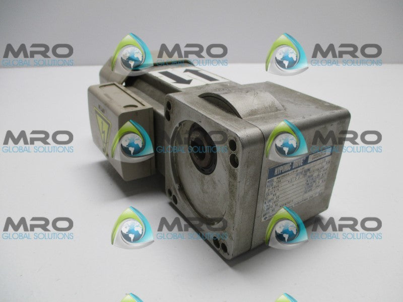 SUMITOMO RNYM006-17-B-100 INDUCTION GEARMOTOR RPM: 1400 HP: 4  UNMP